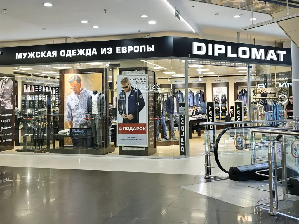 Интерьерные вывески с лицевой подсветкой
